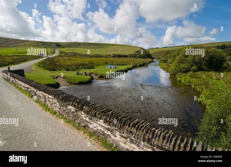 River Barle At Lanacre Bridge Exmoor Devon Stock Photo Alamy
