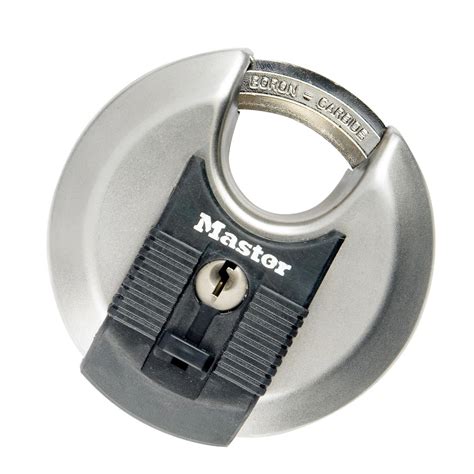 Master Lock Master Lock Excell Discus Round Padlock 70mm M40 Silver