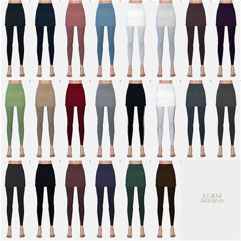 My Sims 4 Blog Leggings And Stockings By Sims 4 Marigold