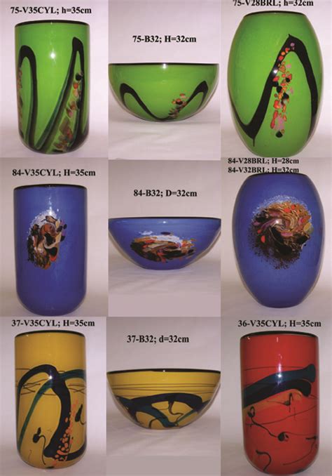 Art Glass Fine European Handmade Glassware Hand Blown Romanian Glassware Canada