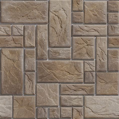 Cold room in warehouse with cardboard boxes on racks. stone hewn, tile, texture, wall, download photo, stone texture