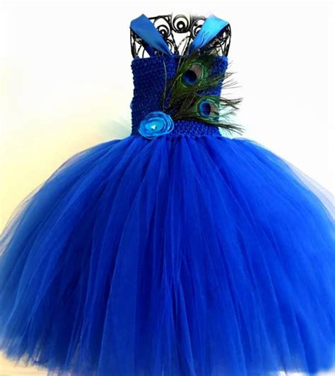 Peacock Tutu Costume Dress Etsy