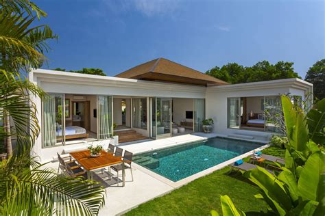 Elegant 2 Bedroom Private Pool Villas For Sale Bangtao Casas De