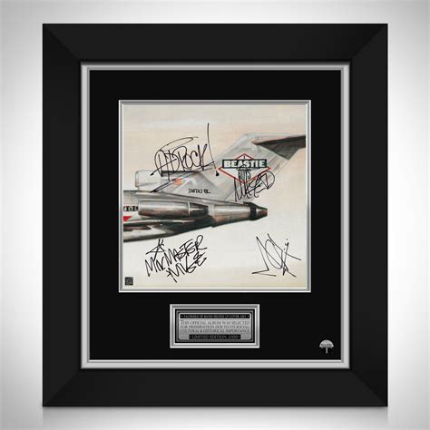 Beastie Boys License To Ill Lp Cover Limited Signature Edition Studio