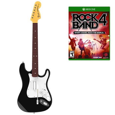 Rock Band 4 Wireless Guitar Bundle Xbox One Amazon De Games