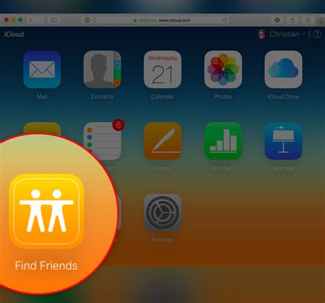 Find my Friends web app launches on iCloud.com