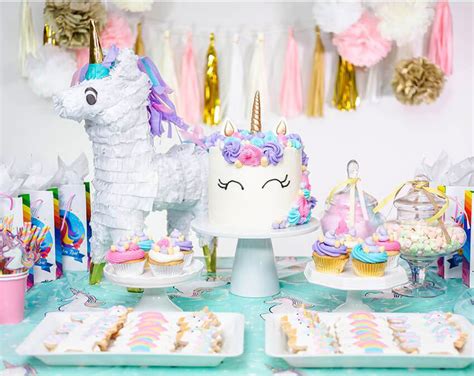 Birthday Outdoor Unicorn Party Ideas