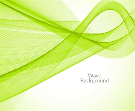 Free Vector Green Wave Background Vector Art And Graphics