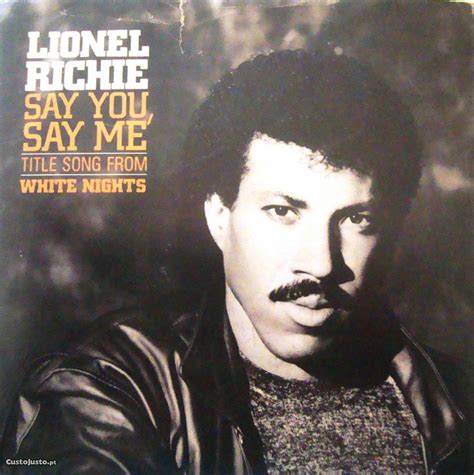 Vinyl Lionel Richie Say You Say Me Música E Filmes à Venda Lisboa