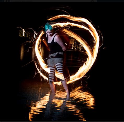 Poi Fire Dancing Delight