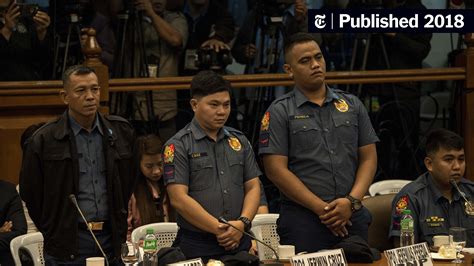 3 Philippine Police Officers Are Convicted In A Drug War Killing The New York Times