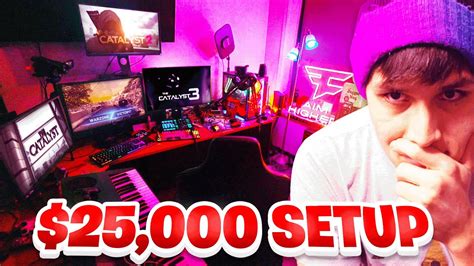 Faze Pamaj My 25000 Gaming Setup Setup Tour Youtube