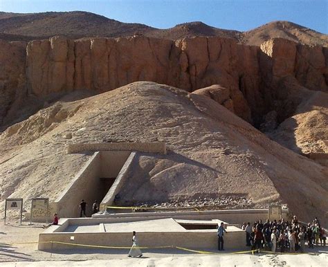 Contemporary Image Of The Entrance Of King Tut S Tomb In The Valley Of The Kings King Tut