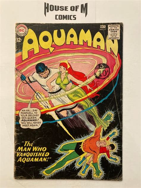 Aquaman 17 Silver Age Gem The Man Who Vanquished Aquaman Catawiki