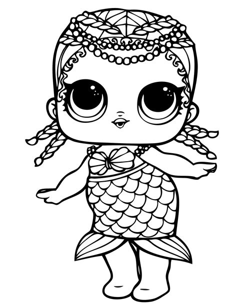 Lol Dolls Coloring Pages Best Coloring Pages For Kids Unicorn
