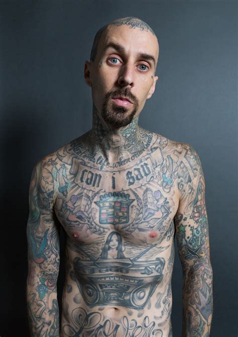 'best rock' and 'best music video from home' vmas. Travis Barker Talks Tattoos and Pain | GQ