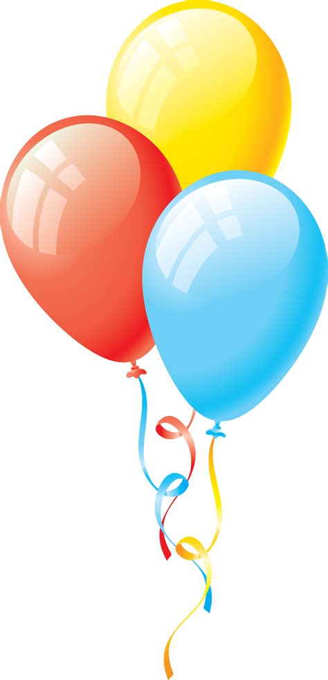 Celebrative Birthday Balloons Png Image Purepng Free Transparent