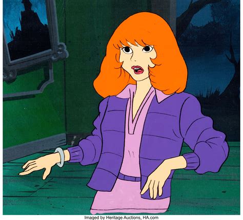 The 13 Ghosts Of Scooby Doo Daphne Production Cel Hanna Barbera Lot