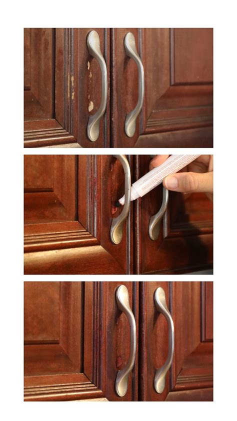 Sand the complete end jamb or panel. How to Remove Wood Scratches on Furniture and Kitchen Cabinets