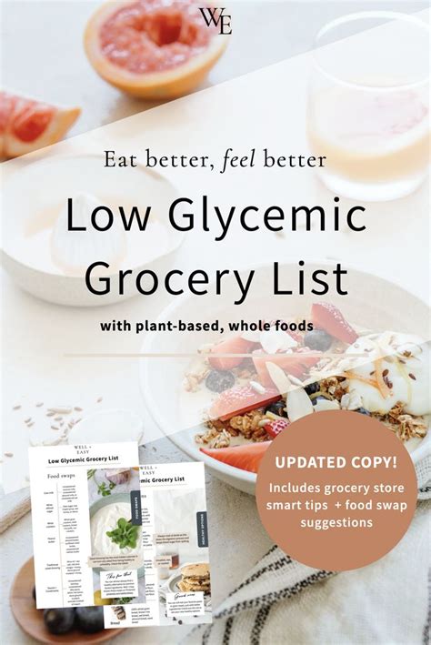 The Low Glycemic Eating Diet Plan Well Easy Transition Tips In 2021