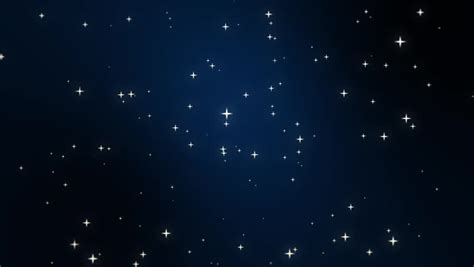 Starry Sparkling Night Animation Stock Footage Video 631894 Shutterstock