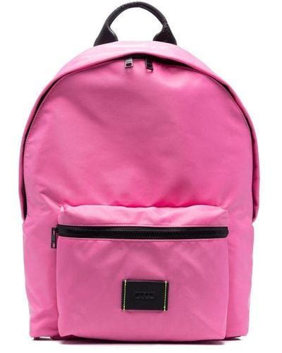 Pink Msgm Backpacks For Men Lyst