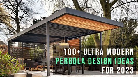 Ultra Modern Pergola Design Ideas For Backyard L YouTube