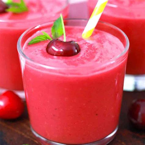 cherry smoothie recipe [video] sandsm