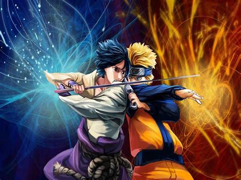 Free Download Top Cartoon Wallpapers Naruto Vs Sasuke Wallpaper 1024x768 For Your Desktop