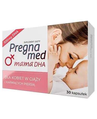 Panawit Pregnamed mama DHA 30 kapsułek ᐈ Cena Opinie Wskazania Skład