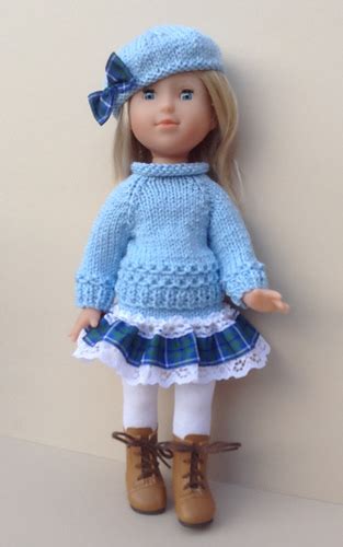Ravelry Sweater Trio For 14 Inch Dolls Pattern By Jacqueline Gibb