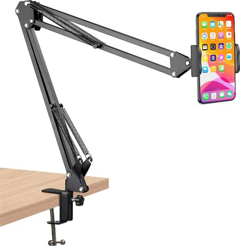 Cell Phone Holder Phone Clip Holder Clamp For Deskuniversal Phone