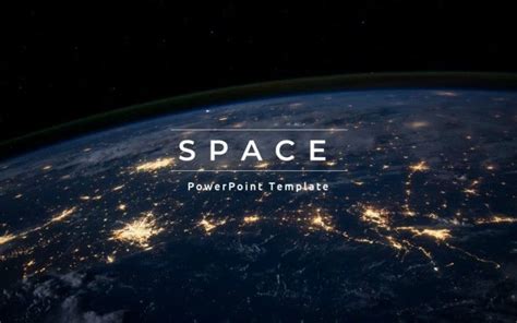 Best Space Powerpoint Template