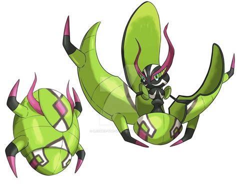 Bug Type Tapu Guardian By Rjamez The V On Deviantart Fan Art Pokemon