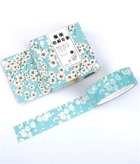 japanese floral washi tape