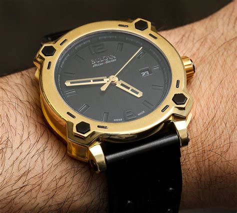 Bulova Accu Swiss Percheron Watch Available In Solid 24k Gold For
