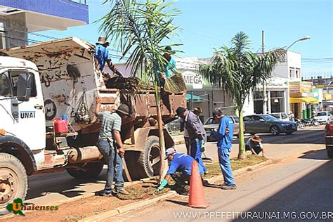 Unaienses UnaÍ Mg Avenidas Canteiros Centrais Passam Por Revitalização