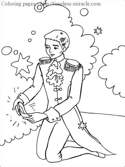 Cinderella And Prince Charming Coloring Pages Photo Timeless