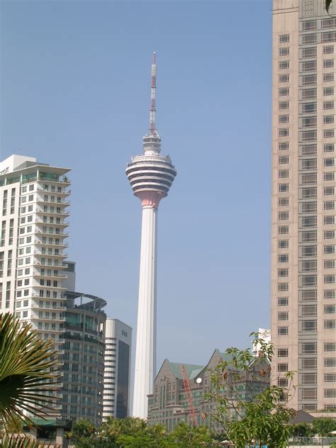 The kuala lumpur tower is located within the kl forest eco park, just a short walk from the petronas towers; Menara Kuala Lumpur