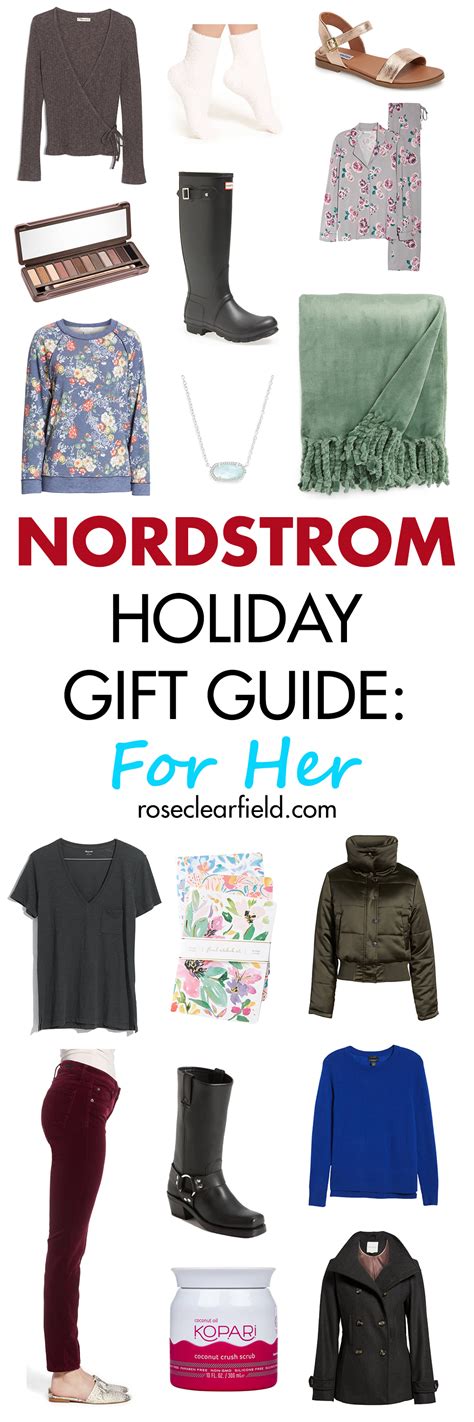 Whether you're seeking gifts for your mom, wife, sister, or friend, nordstrom.ca has the best gifts for her that are sure to impress. Nordstrom Holiday Gift Guide For Her • Rose Clearfield
