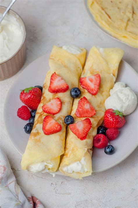 Cream Cheese Crepe Filling Everyday Delicious