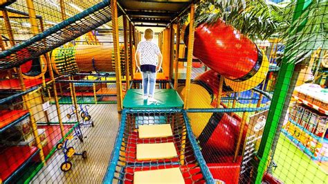 Indoor Play Center Fun For Kids At Busfabriken Indoor Playground Youtube