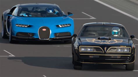 Bugatti Chiron Vs Pontiac Firebird Trans Am At Nurburgring Nordschleife