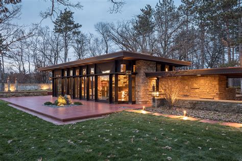 Frank Lloyd Wright Designed Home Renovation and Construction
