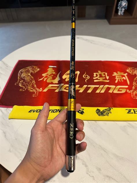 Zero Tiger Prawning Rod 虎幻彩 Sports Equipment Fishing on Carousell