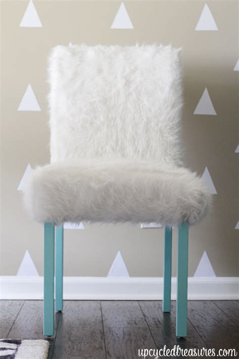 Whimsical Faux Fur Office Chair Makeover Office Chair Makeover Chair