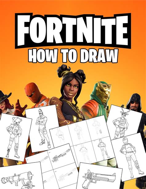 Fortnite How To Draw How To Draw Fortnite Book Fortnite Most Popular