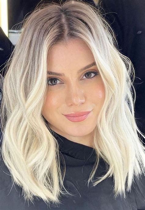 Best Blonde For Medium Length Haircuts Babylight Natural Vibes I Take You Wedding