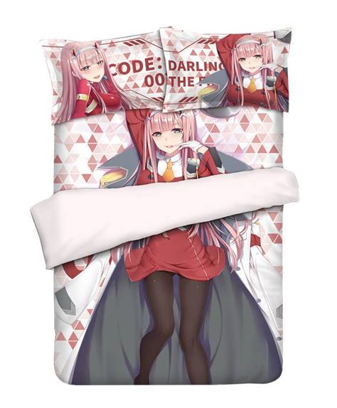 Anime Bedding Sets 4pcs Anime Bed Sheet