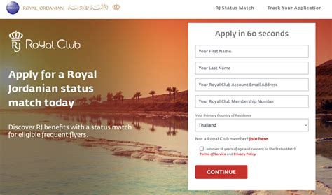 Royal Jordanian Offers Royal Club Oneworld Ruby And Sapphire Status Match